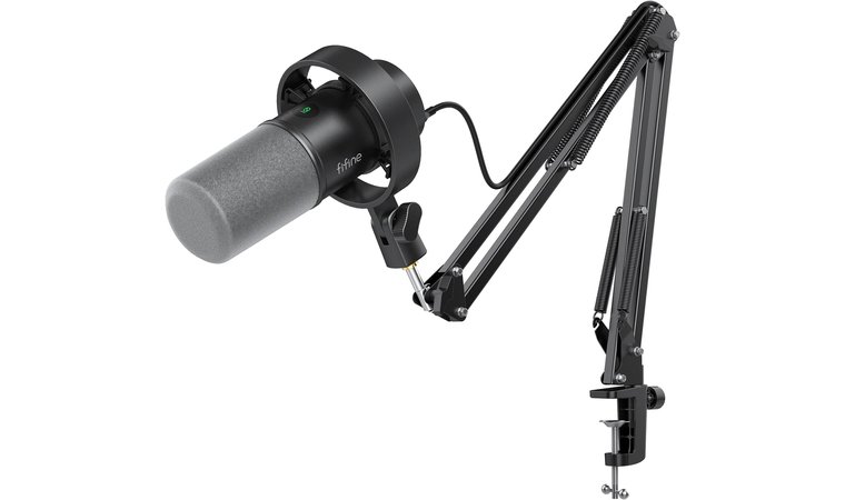 FIFINE K688 - Best USB Mic with Boom Arm